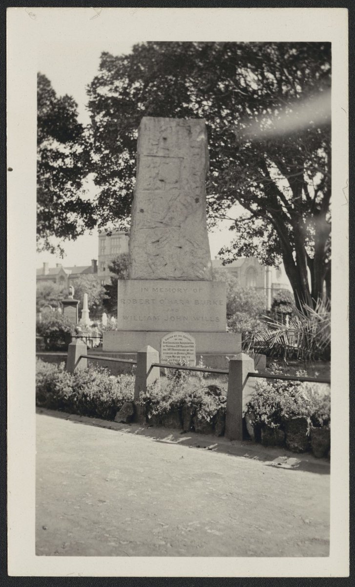 Burke & Wills Memorial, Melbourne General Cemetery, Carlton (1933)