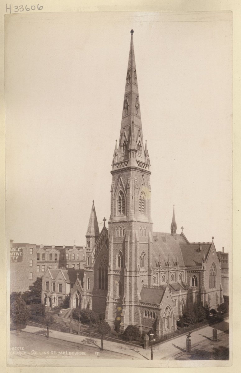 SCOTS CHURCH - COLLINS ST. MELBOURNE, Melbourne City (c. 1900)