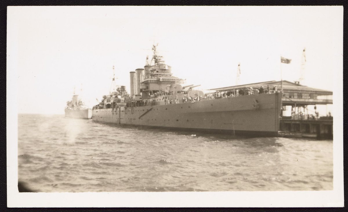 [HMAS Shropshire, Port Melbourne] (1946)