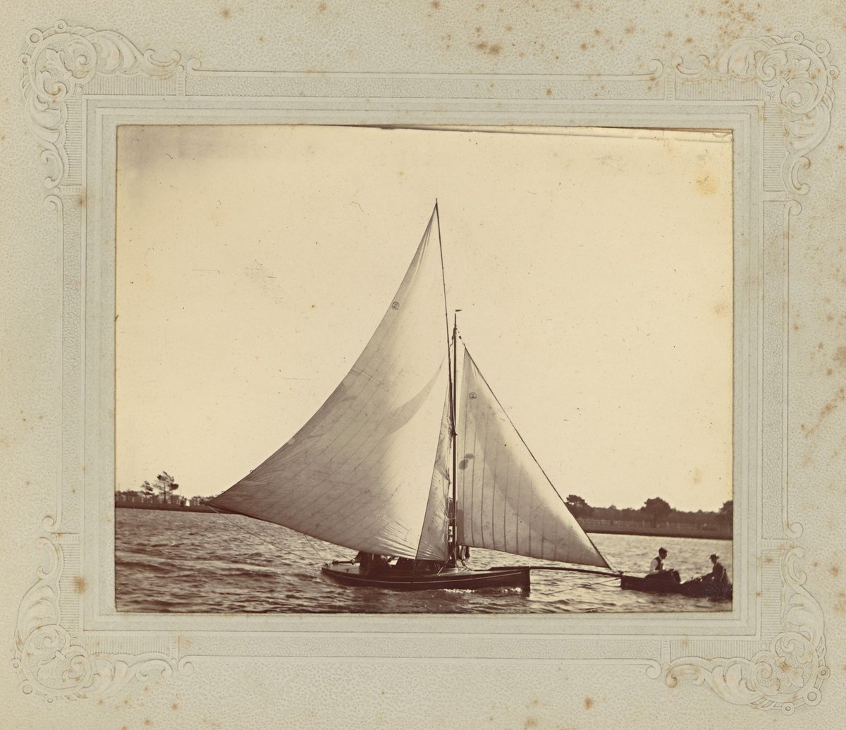 [Sailboat, possibly Albert Park Lake] (1901)
