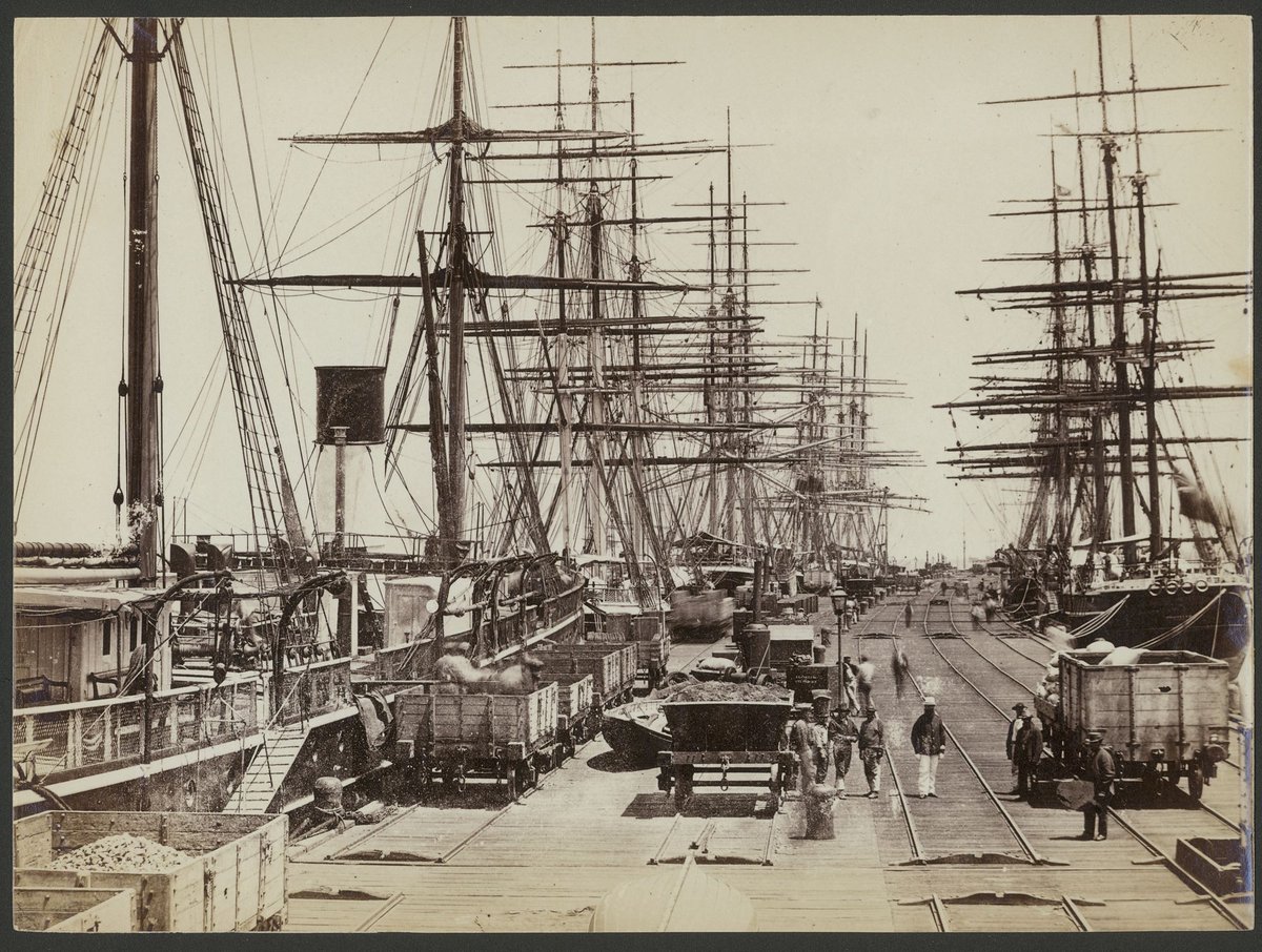 Hobson's Bay railway pier, Sandridge [Vic.], Port Melbourne (1870–80)
