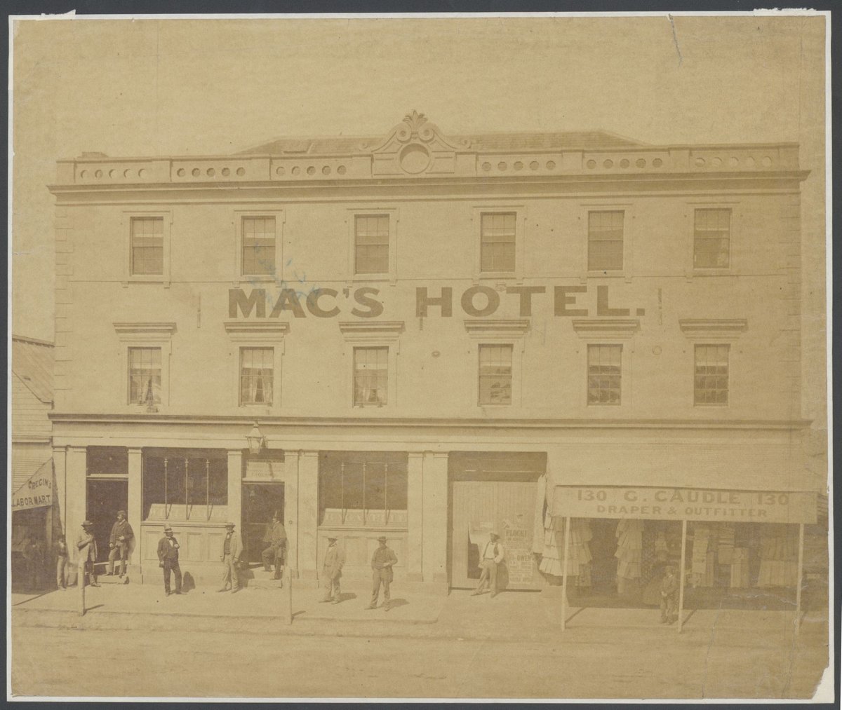 Mac's Hotel, 132 Smith Street, East Collingwood (1861–62)