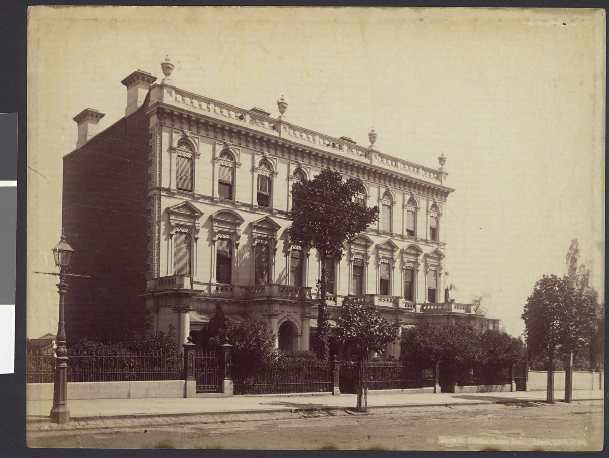 Terrace, Collins Street East, [Melbourne, Vic.], Melbourne City (1879–94)