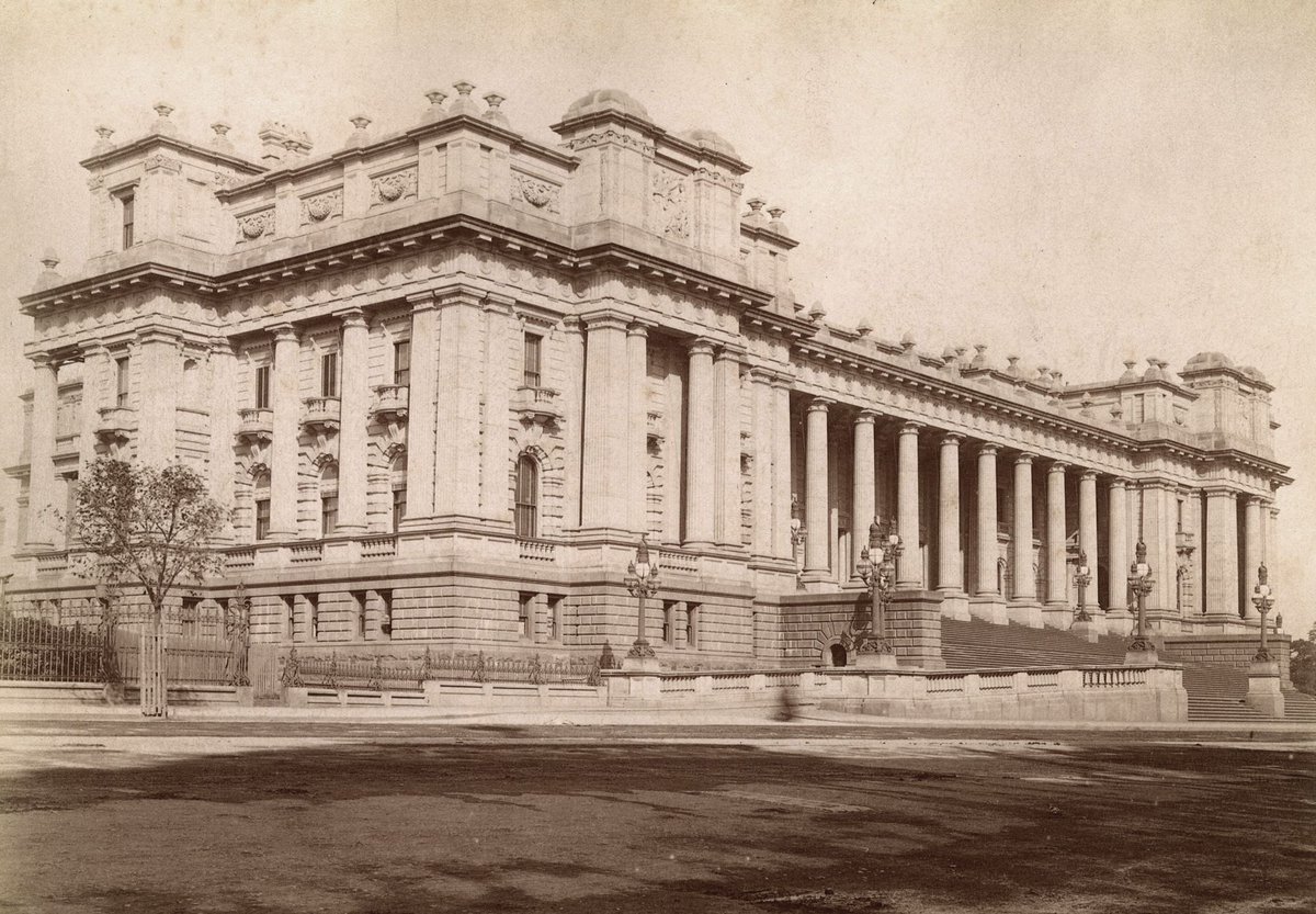 Parliament House, Spring Street, Melbourne, East Melbourne (1890–1900)