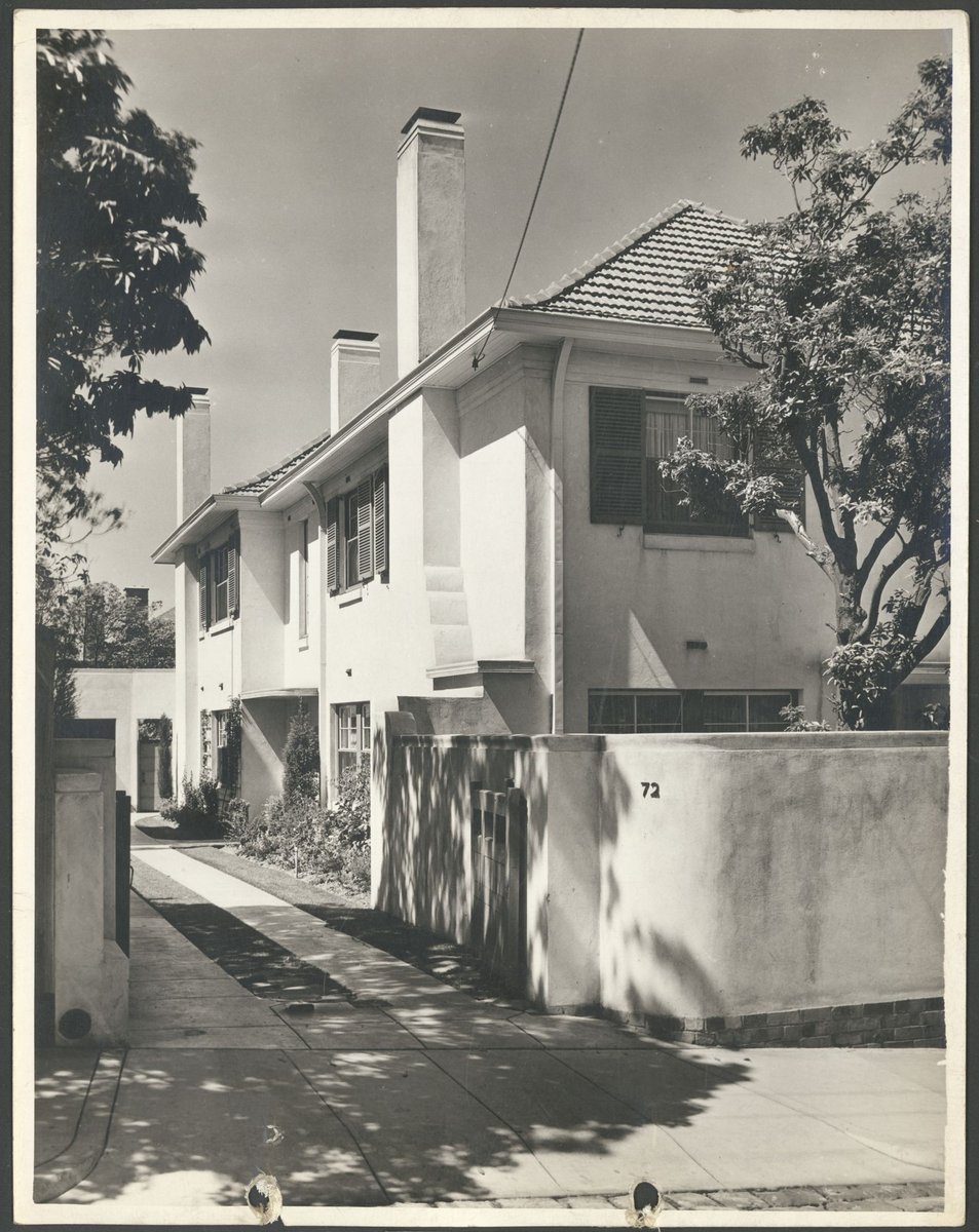 Maisonettes of S. Dutton Green esq. Caroline Street South Yarra Vic (1936)