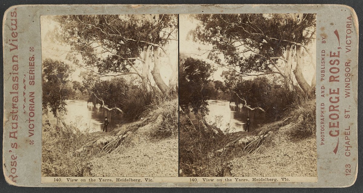 View on the Yarra, Heidelberg, Vic (1890–1900)