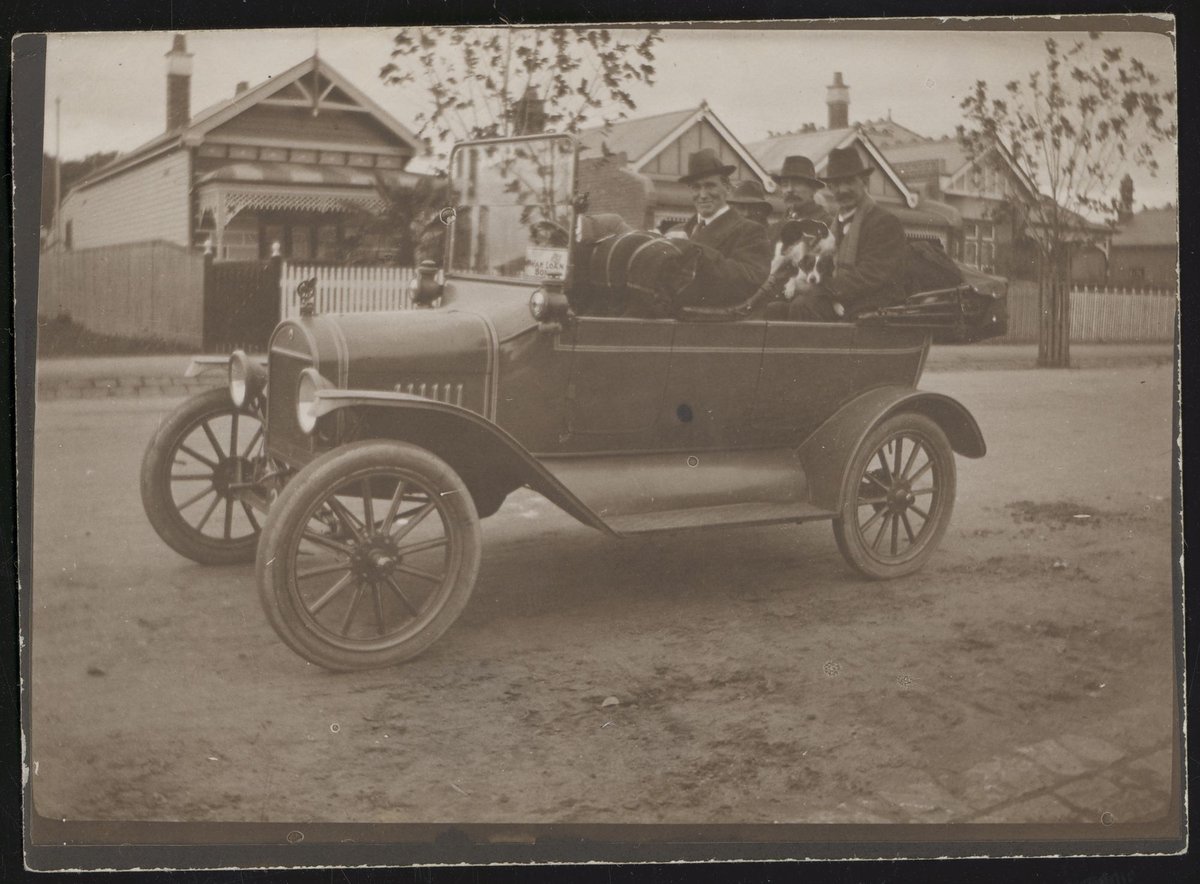George McQuade, Barkley St. N. Fitzroy, 1917