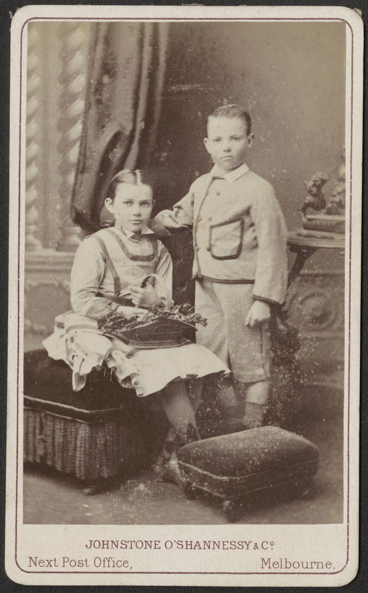 Studio portraits from Johnstone O'Shannessy & Co. photographers Melbourne (1865–1900)