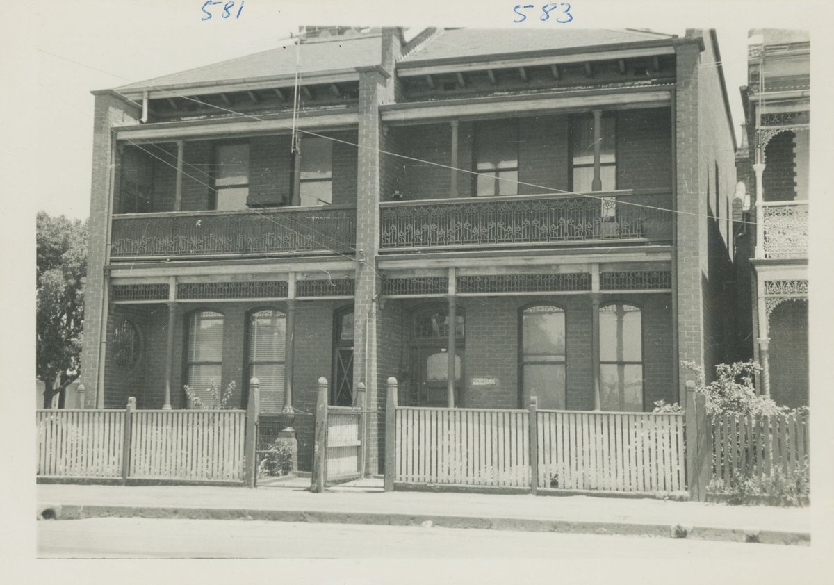 581 & 583 Brunswick Street, Fitzroy (c. 1967)