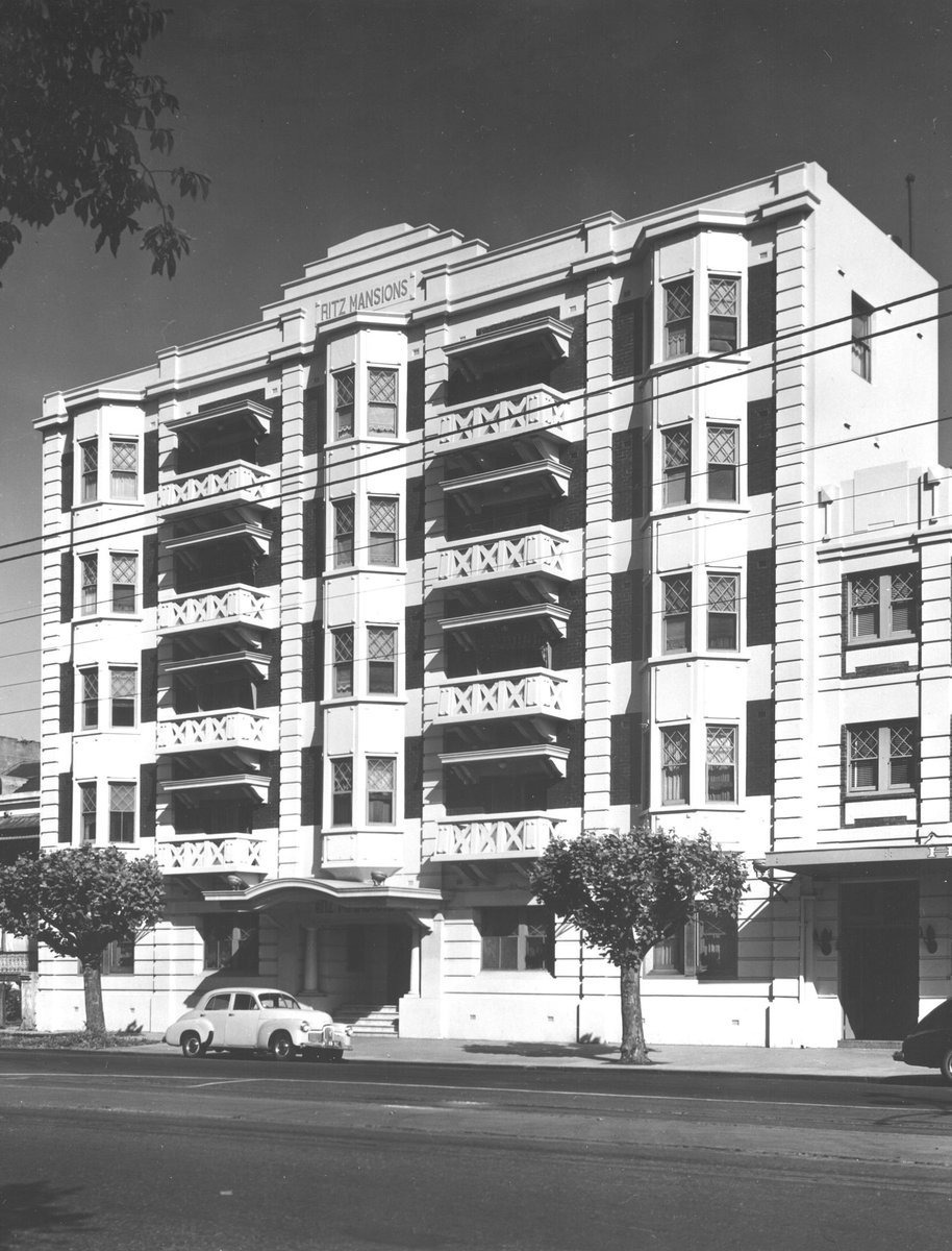 Ritz Mansions, 171 Fitzroy Street, St. Kilda, St Kilda (1951)