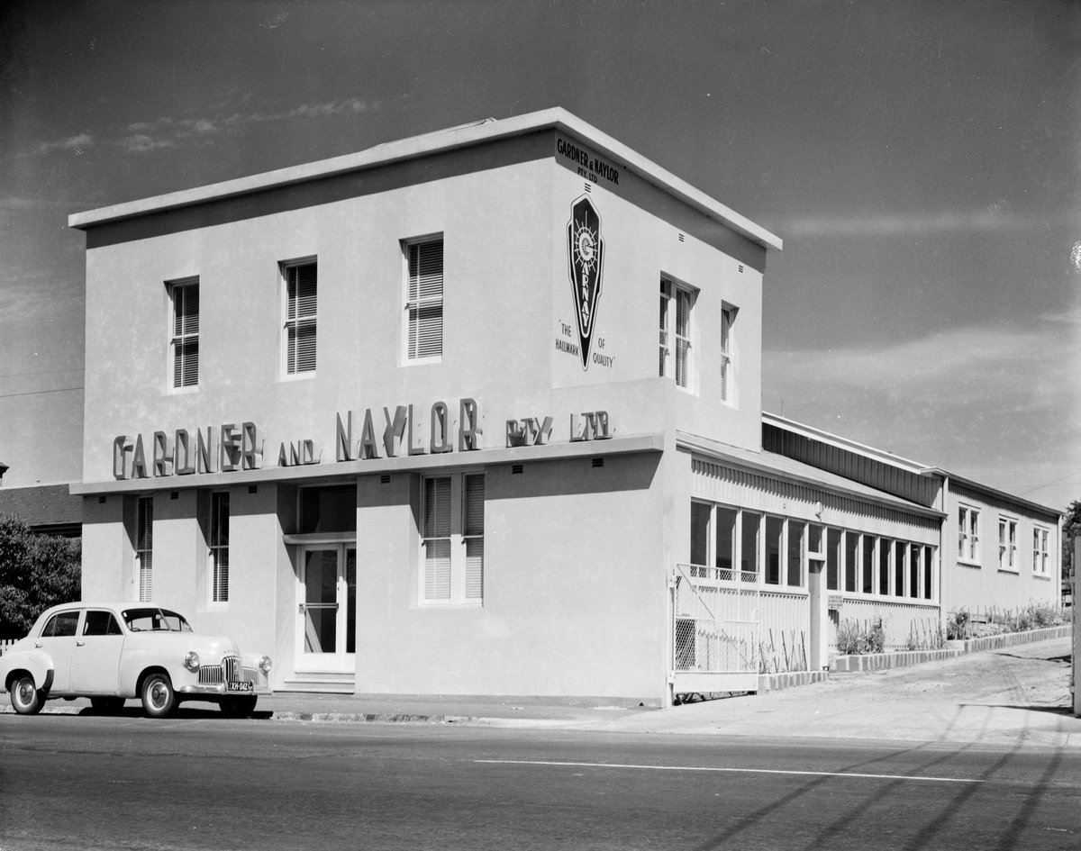 Premises of Gardner & Naylor in Burwood Road, Hawthorn (1953)