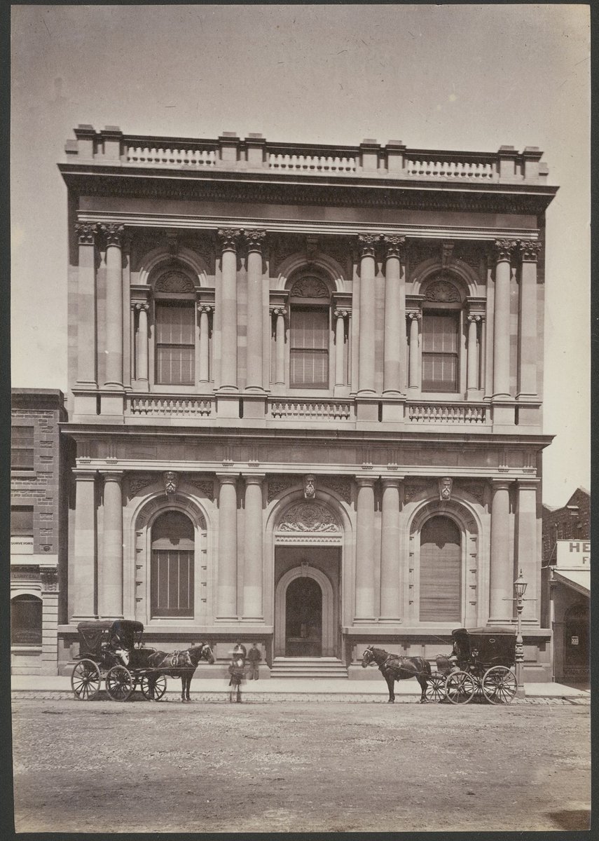 National Bank, Collins Street [Melbourne, Vic.], Melbourne City (1860–70)