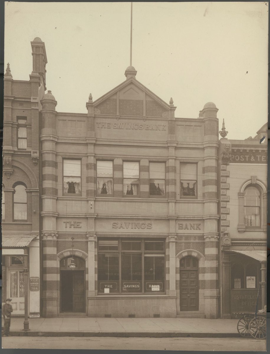 The Savings Bank, Bourke Street, Melbourne, [Vic.], Melbourne City (1900–30)