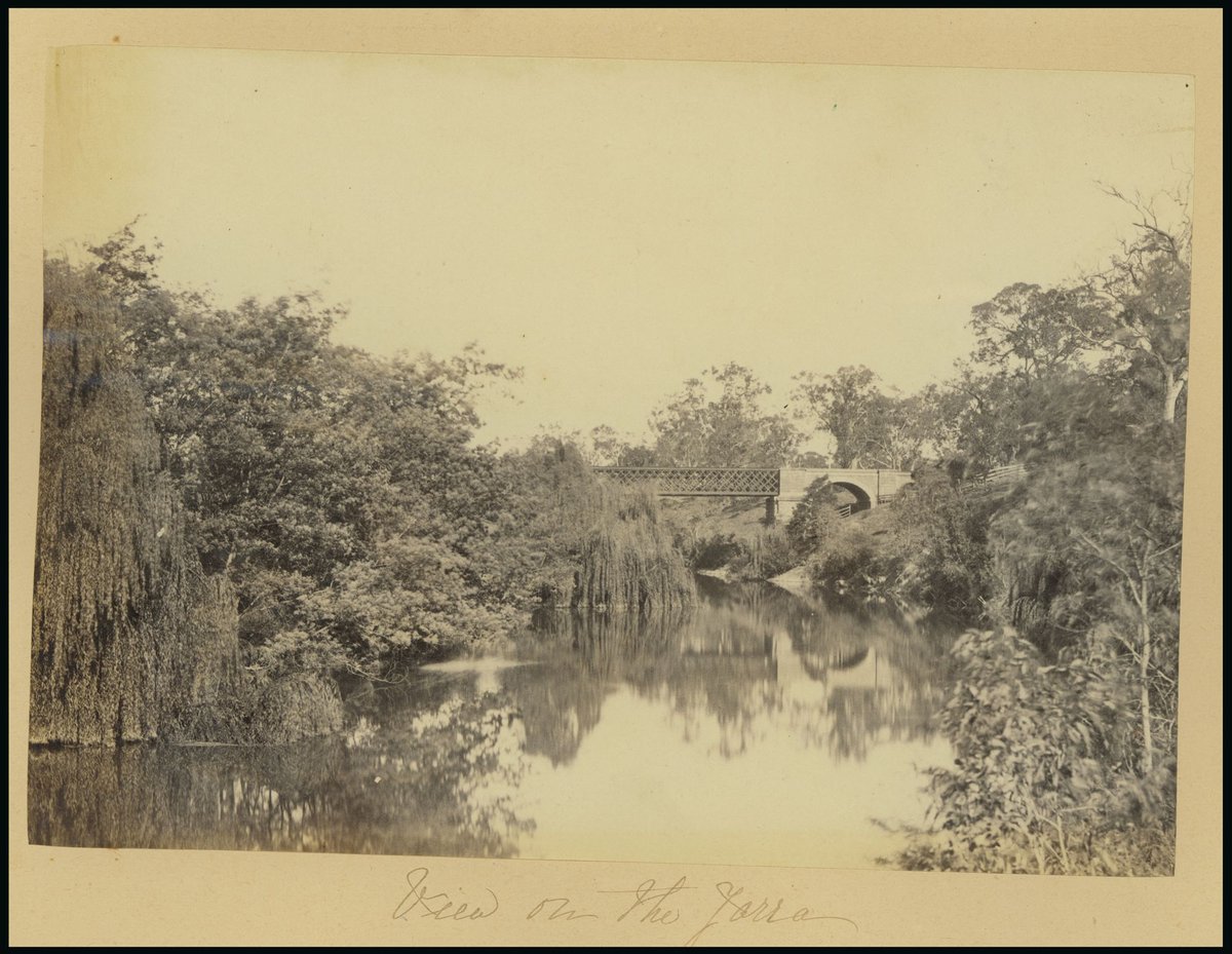 View on the Yarra, [Melbourne, Vic.], Yarra River (1860–90)