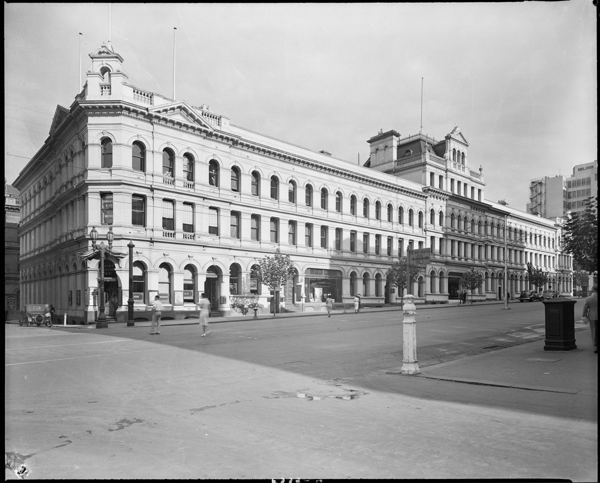 John Sanderson & Co. woolbroking premises, St. James Building, 111 William Street, Melbourne, Melbourne City (1940s)