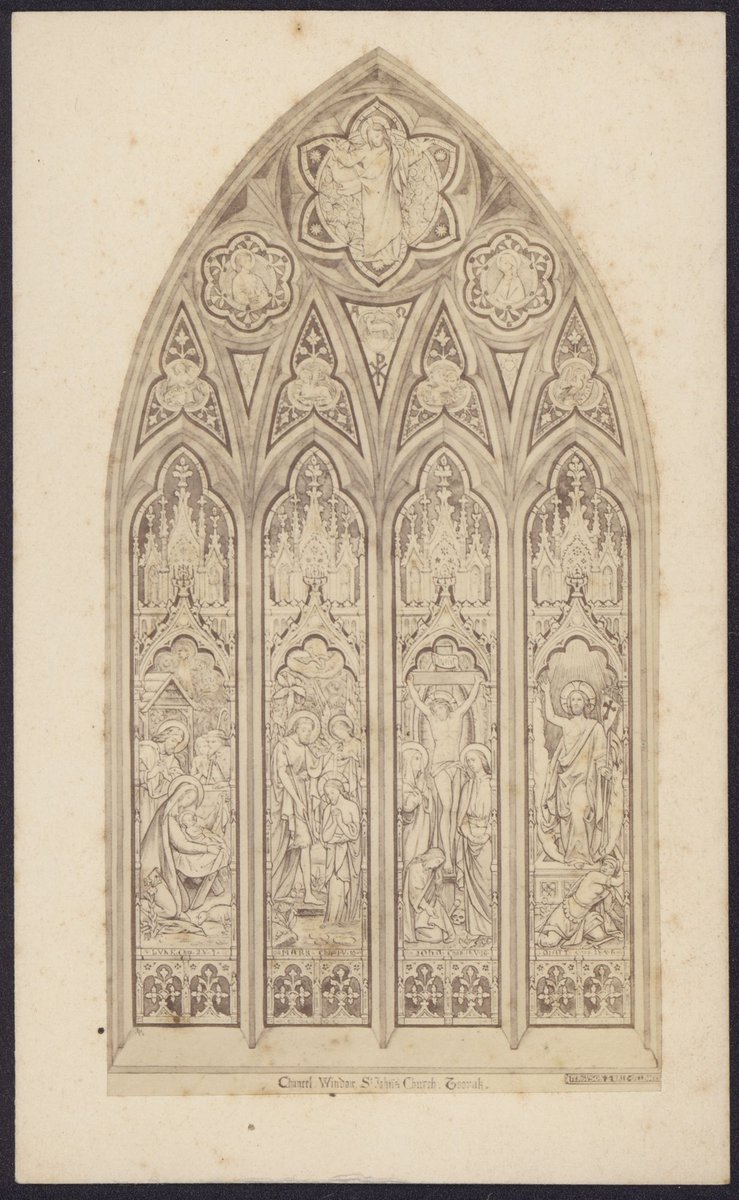 Chancel window, St.John's Church, Toorak (c. 1868)