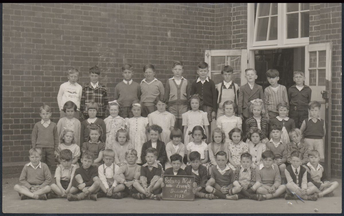 School photograph, Coburg West (1952)