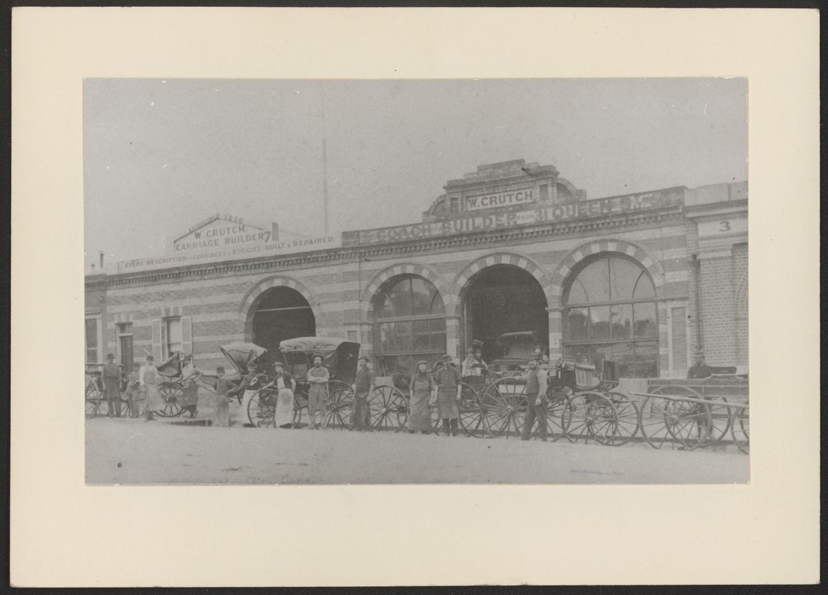 W. Crutch, coach builder, Latrobe Street, Melbourne, [Vic.], Melbourne City (c. 1881)
