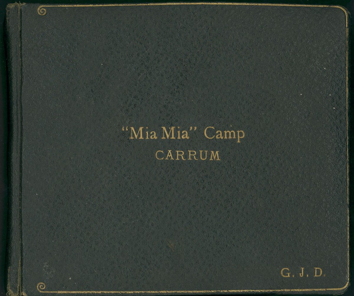 Cover of album 'Mia Mia' Camp, Carrum [Vic.] (c. 1890)