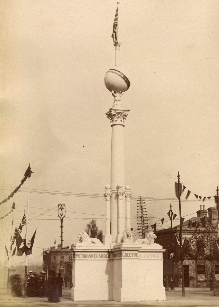 Decoration by Victorian Chamber of Manufacturers for Royal Visit to Melbourne (c. 1901)