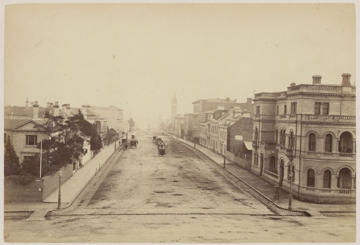 Collins Street, East, Melbourne City (1865–70)