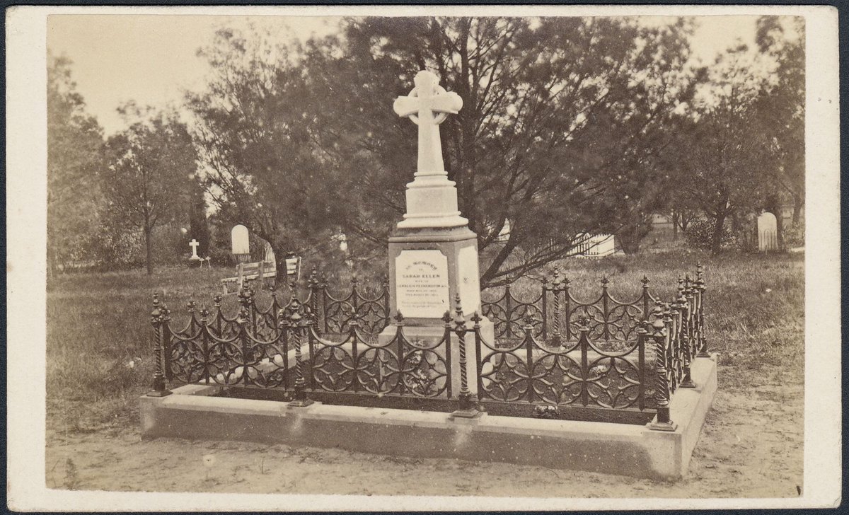 Fetherston grave, St. Kilda Cemetery, St Kilda (1874–76)