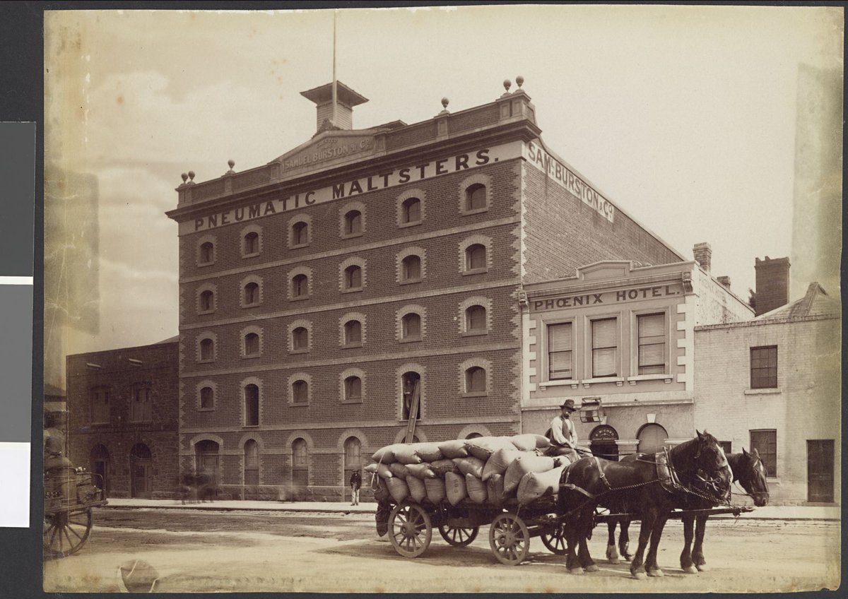 Burston's Malthouse, Flinders Street E., [Melbourne, Vic.], Melbourne City (1879–94)