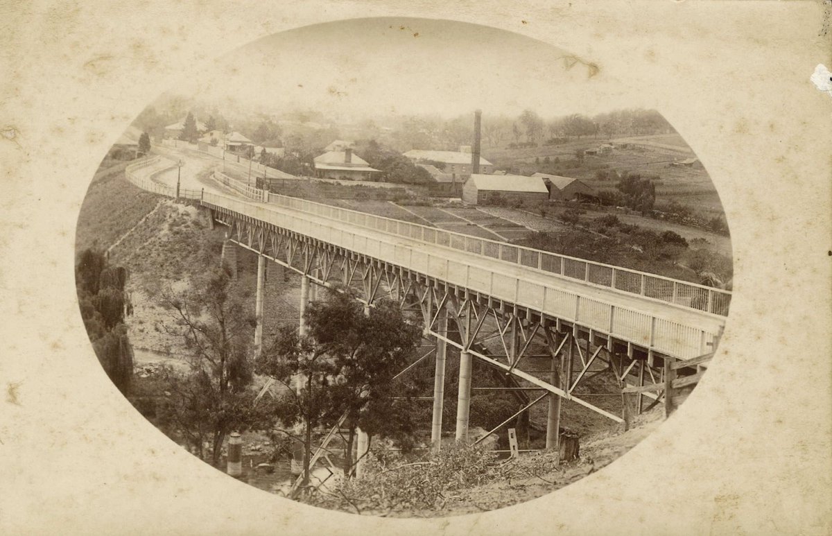 Victoria Street Bridge, Richmond (c. 1885)