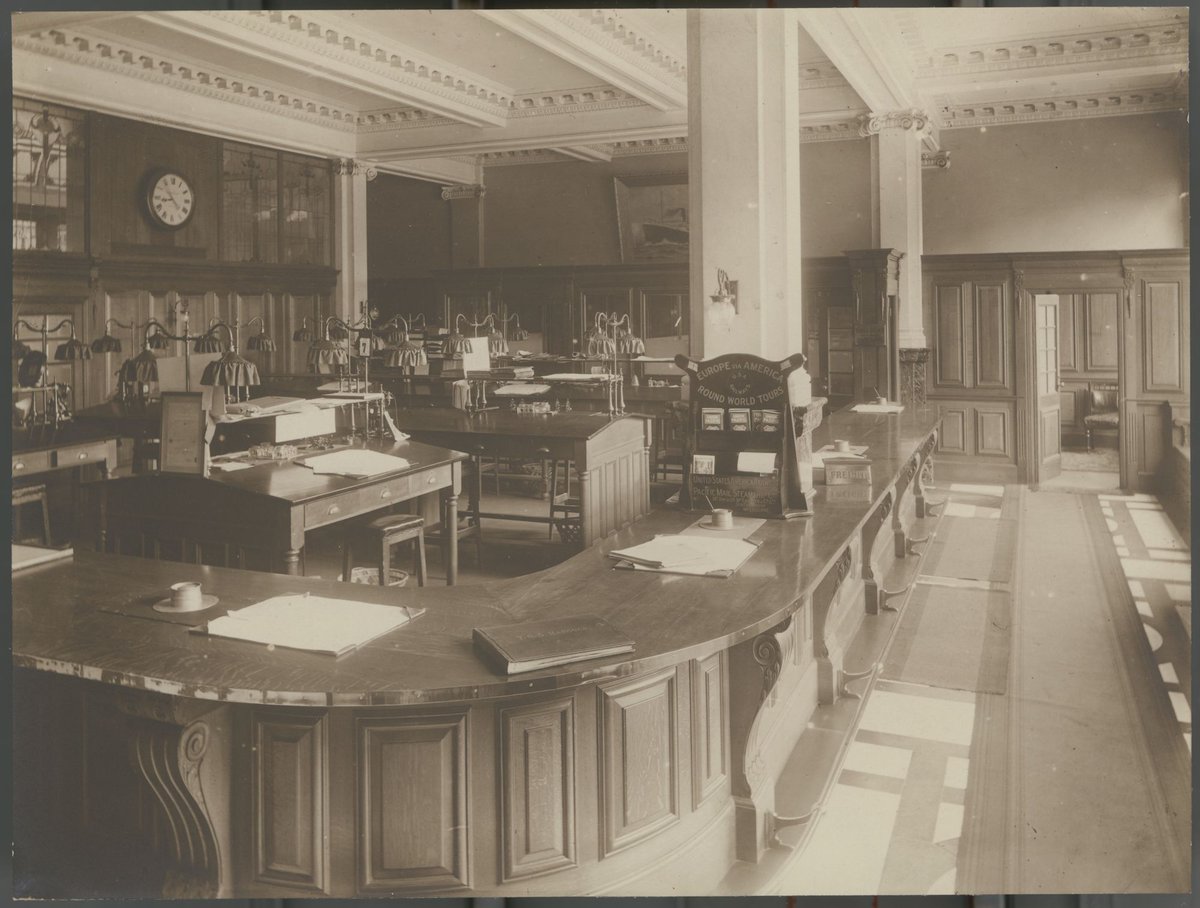 Shipping office of McIlwraith, McEacharn & Co, [Melbourne, Vic.] (1900–20)