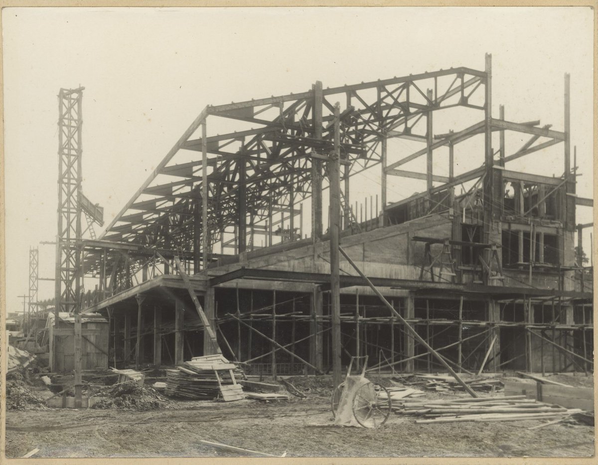 Grandstand, Flemington Racecourse, Vic (c. 1925)