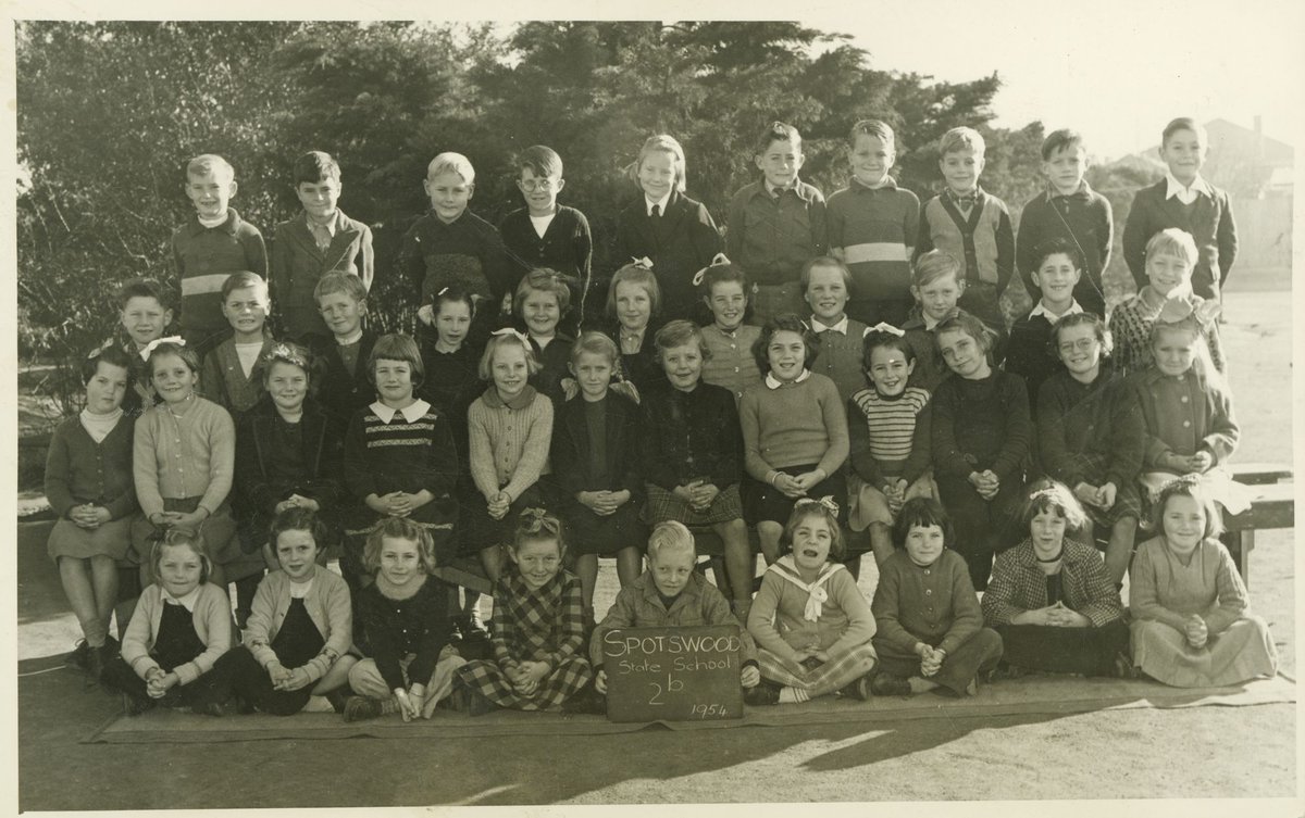 Spotswood State School, Class 2B, 1954