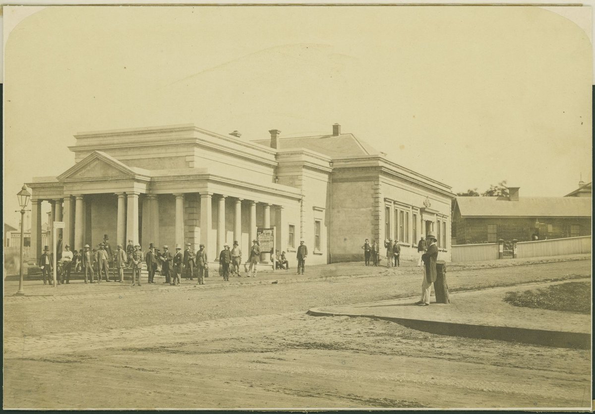 Court house, Barkly Street, St. Kilda [Vic.], St Kilda (c. 1860)