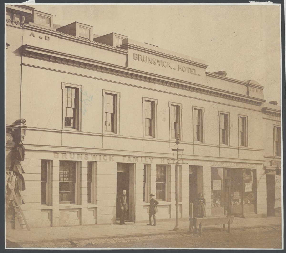 Brunswick Hotel, 111 Brunswick Street, Fitzroy (1861–62)