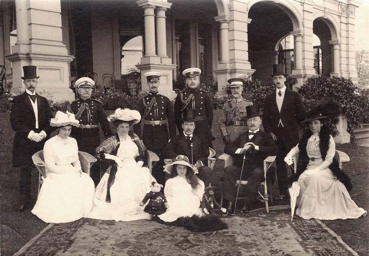 Melbourne Cup Party, State Government House, Malvern 1909, Flemington