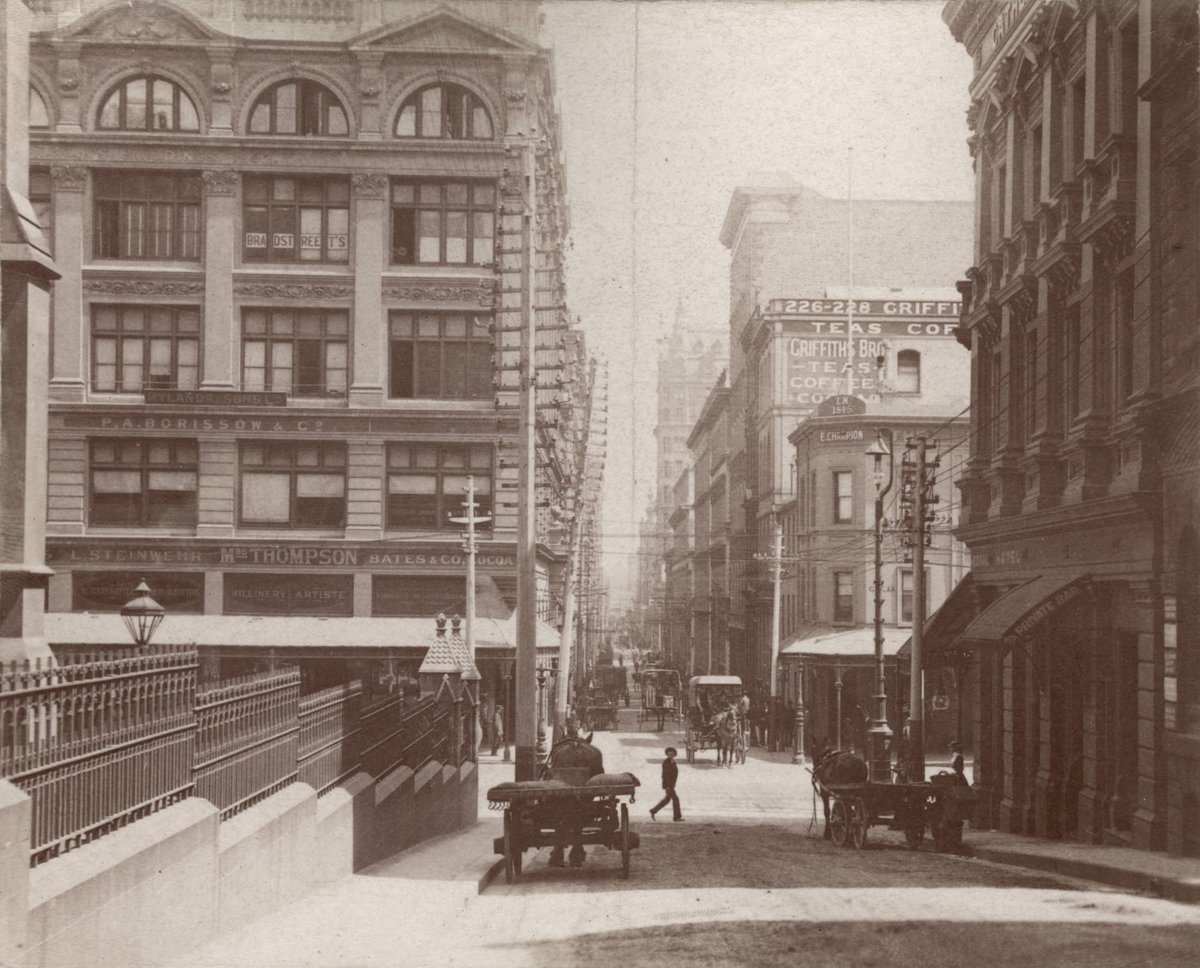 Flinders Lane, Melbourne, Melbourne City (c. 1890)