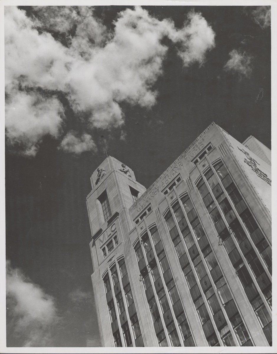 M.L.C. building, Collins Street, Melbourne, Victoria, Melbourne City (1946–54)