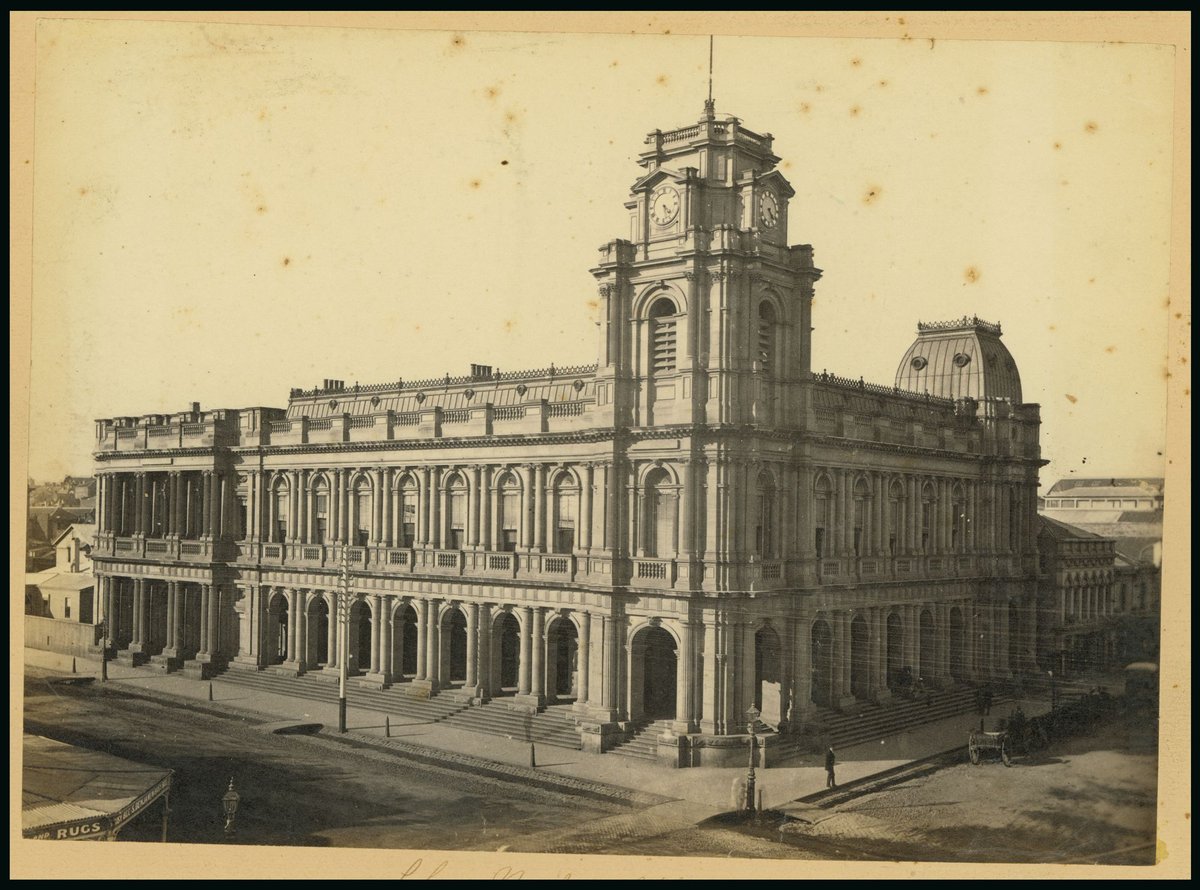 The Post Office, [Melbourne, Vic.], Melbourne City (c. 1887)