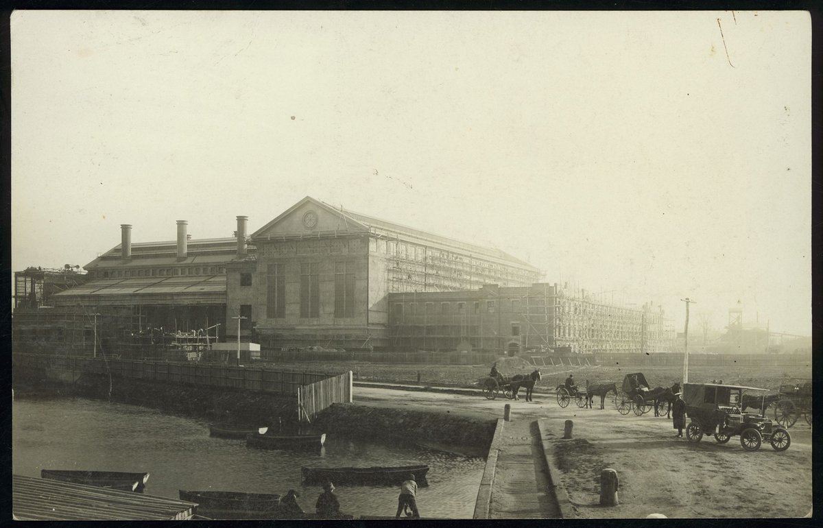 No. 7: Newport Power Station under construction in 1916
