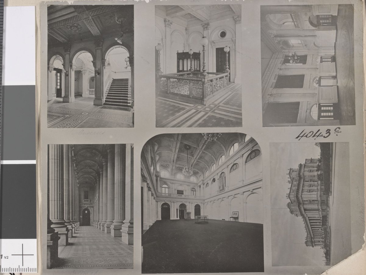Views of Parliament House Melbourne, East Melbourne (1905)