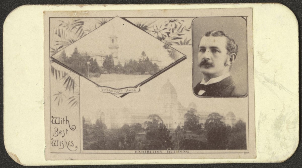 Melbourne scenes with portrait photograph (1901–12)