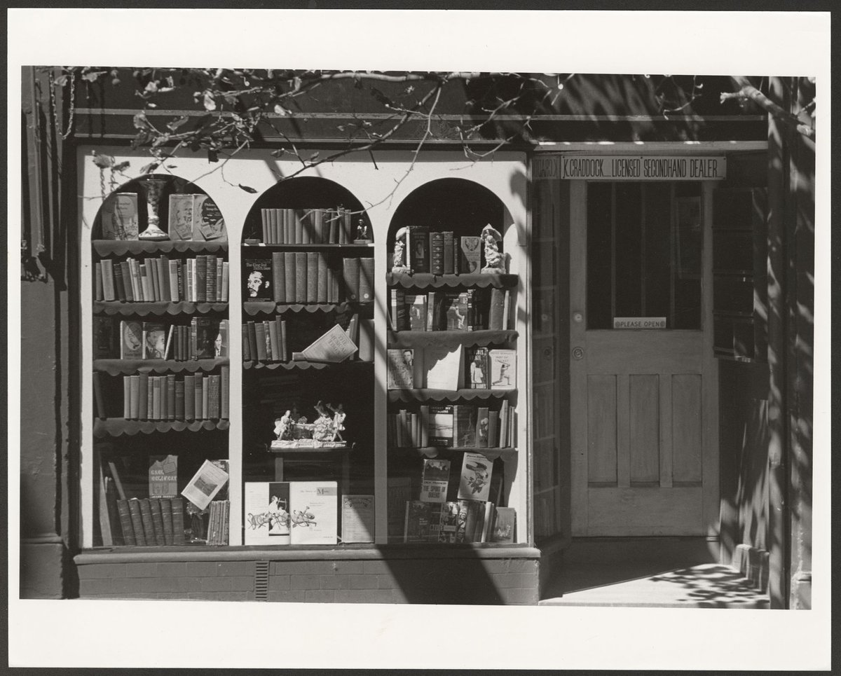 K. Craddock's second hand bookshop, 569 Bourke Street, Melbourne, Melbourne City (1967–76)