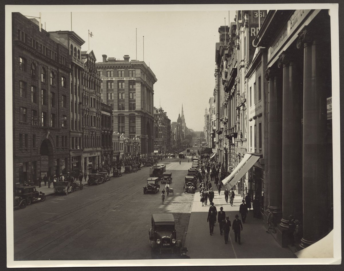 Collins Street, Melbourne, Melbourne City (1920–30)