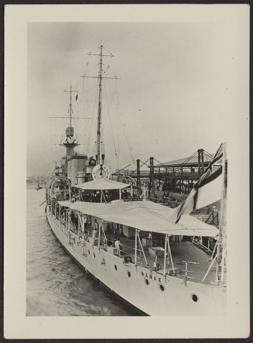 Public visit to Princes Pier, Port Melbourne, to see naval ships of the Special Service Squadron during their stay in Port Philip (1924)