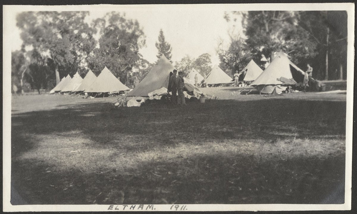 Military camp, Eltham, 1911 (1908)