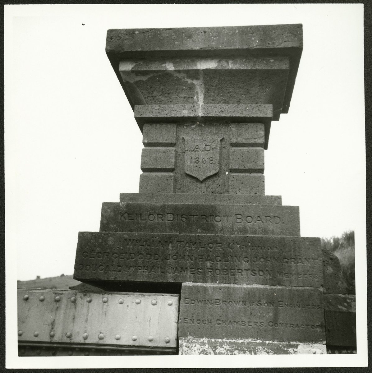 Maribyrnong River bridge at Keilor (1914)