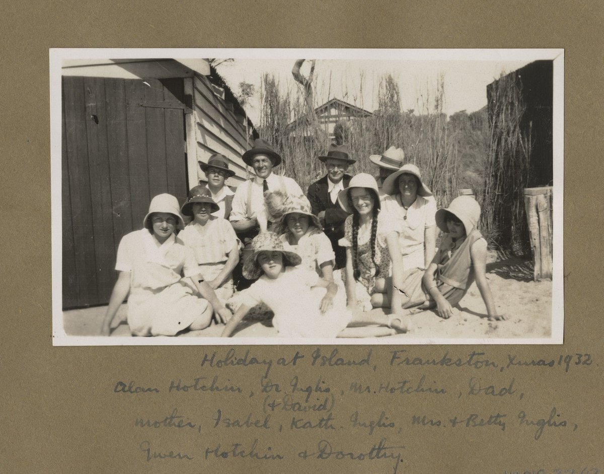 Holiday at Island, Frankston, Xmas 1932 (1932–33)