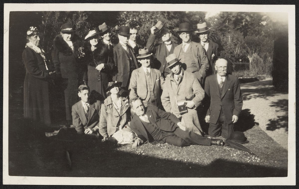 Lawson gathering Footscray Park (1939–40)