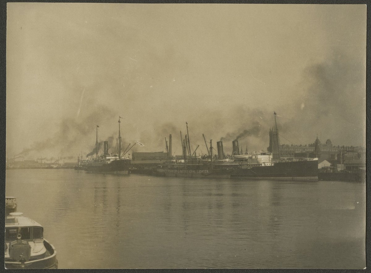On the Yarra, Melbourne, Yarra River (1914)