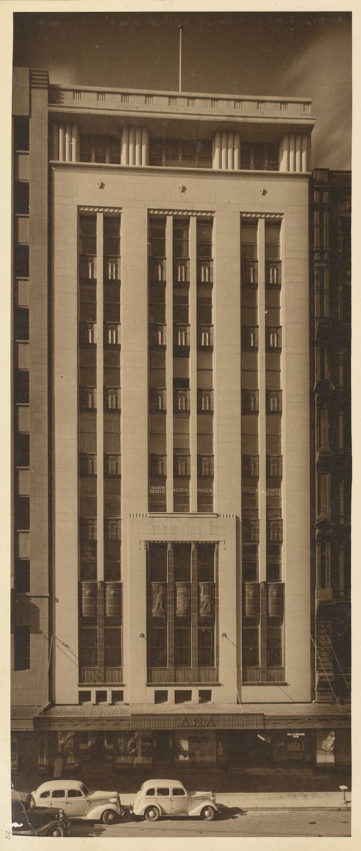 Australian Natives Association (ANA) building, 28-32 Elizabeth Street, Melbourne, architect Marsh & Michaelson, Melbourne City (1934–51)