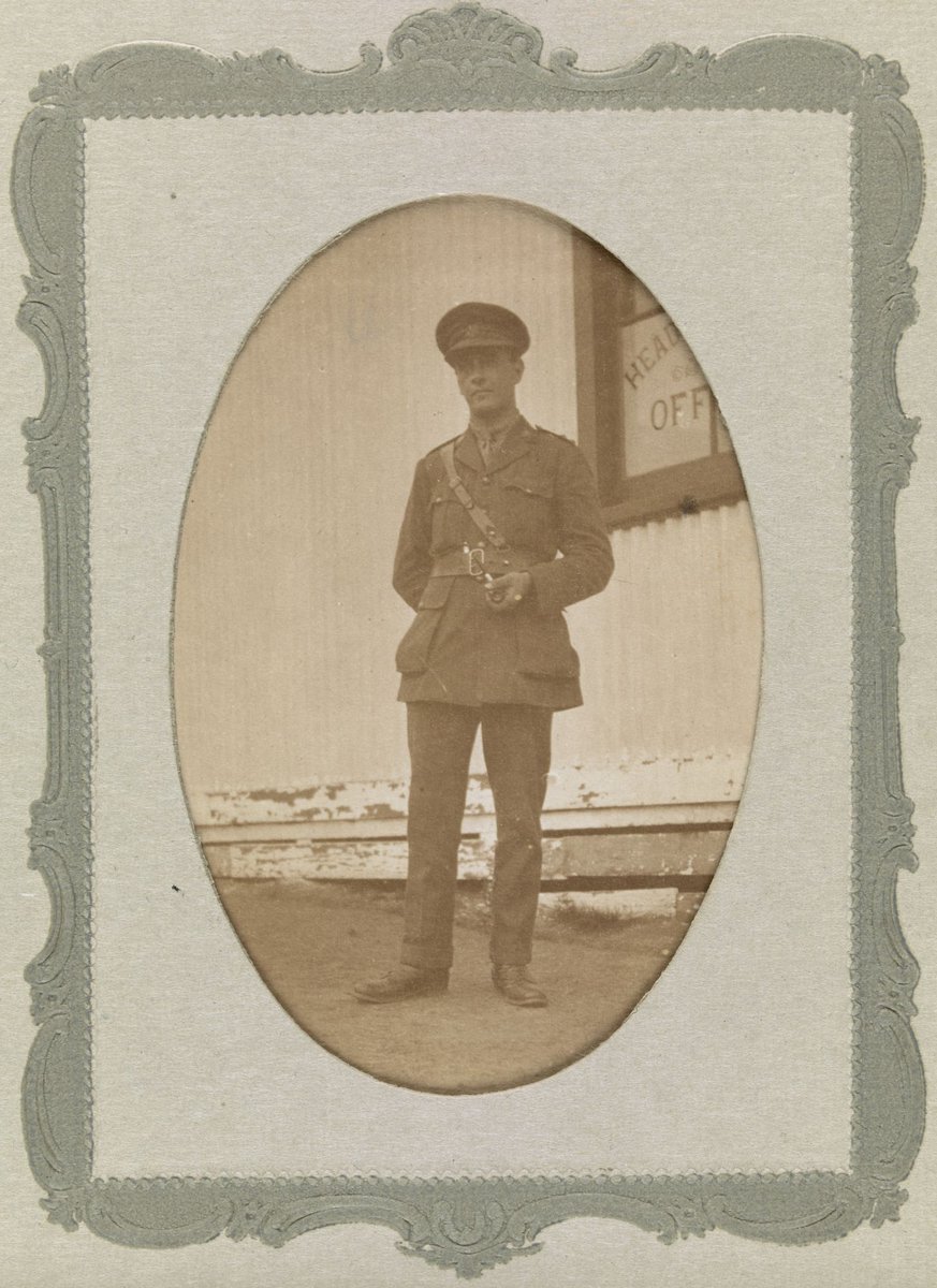 Unidentified Australian soldier, Ascot Vale Camp, Victoria (1914–18)